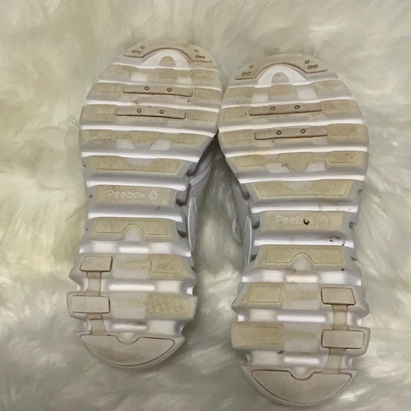 Vintage REEBOK 👟Womens Tennis shoes 👟 Size US 5- White - Picture 9 of 12